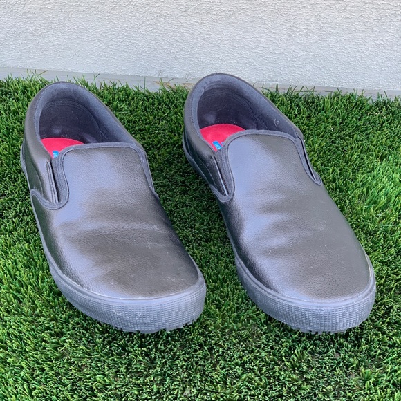 Men’s Skechers Alcade Slip Resistant Work Shoes - Picture 1 of 7